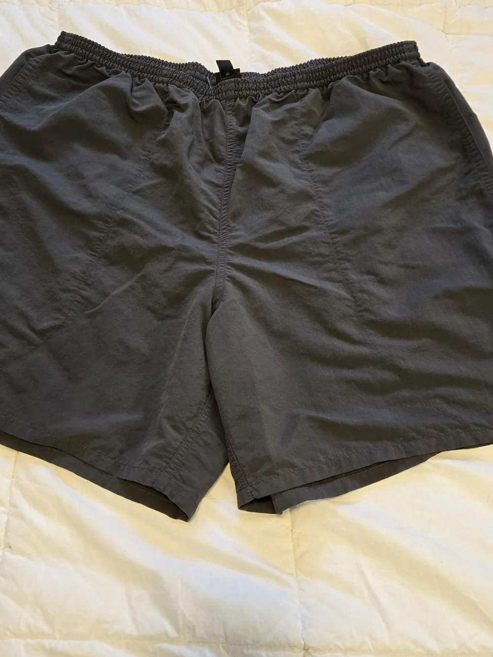Patagonia Men's Charcoal Athletic Shorts0808